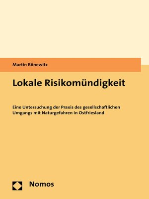 cover image of Lokale Risikomündigkeit